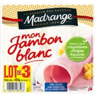 Jambon blanc MADRANGE