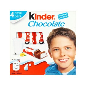 Palette de Kinder Chocolate T4 50 gr