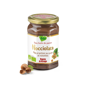 Palette de Nocciolata Pâte à tartiner au cacao et noisettes – Rigoni di Asiago – 270 g