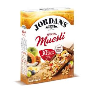 Palette de Special Muesli 30% fruits & noix – Jordans – 750 g