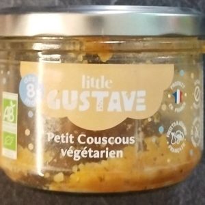 Palette de Petit couscous végétarien BIO 200 Gr Little Gustave