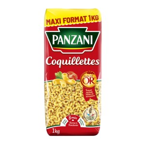 Palette de Pâtes Coquillettes PANZANI 1kg