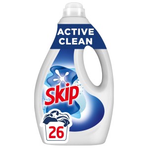 Palette de Skip Lessive Liquide Active Clean 1,7l