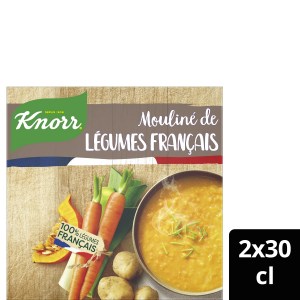 Palette de Soupe mouliné pomme de terre, carotte, poireau KNORR