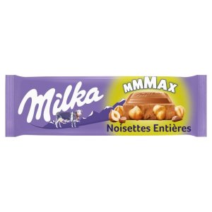 Palette de Tablette de chocolat aux noisettes entières MMMAX 300g – MILKA